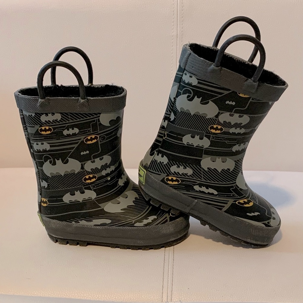 Batman rain boots